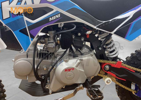 Питбайк KAYO MINI K125EM 14/12 (механ. сцепл., эл. стартер)